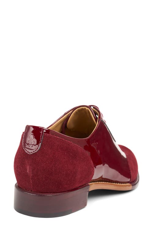 Shop The Office Of Angela Scott Mr. Evans Oxford In Ruby