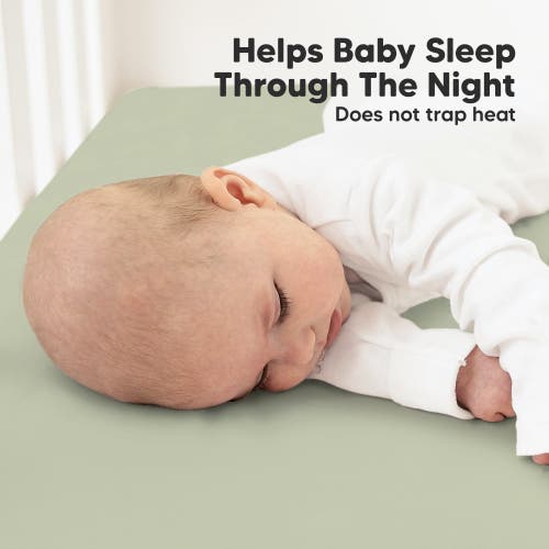 Keababies Soothe Fitted Crib Sheet In Foxtrot