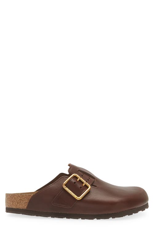 Shop Birkenstock Boston Bold Grip Clog In Roast