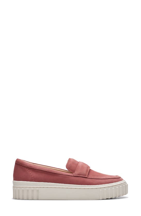 Shop Clarks Mayhill Cove Loafer In Dusty Rose Nbk