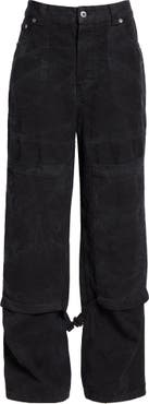 Off-White Relaxed Garment Dyed Cotton Canvas Carpenter Pants