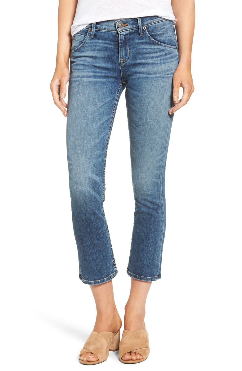 Crop Top With Bootcut Jeans Hudson Jeans Bailee Crop Baby Bootcut Jeans | Nordstrom