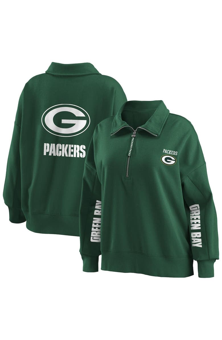 Wear By Erin Andrews Women S Wear By Erin Andrews Green Green Bay Packers Half Zip Sweatshirt Nordstrom Wear By Erin Andrews Women S Wear By Erin Andrews Green Green Bay Packers Half Zip Sweatshirt Nordstrom
