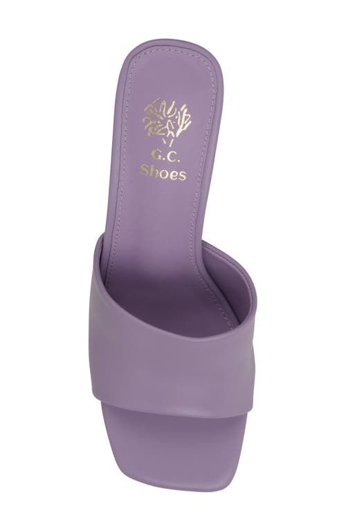 Good Choice New York Soho Slide Sandal In Lilac