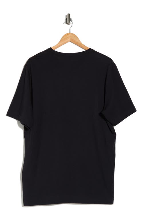 Travismathew Cowhand Cotton Crewneck Graphic Tee In Black