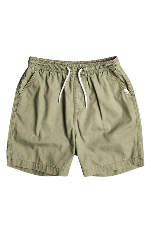 Quiksilver Kids' Taxer Shorts in Four Leaf Clover