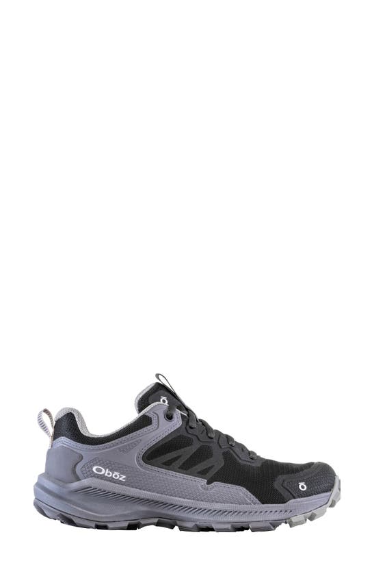Oboz Katabatic Low Hiking Sneaker In Dark Mineral