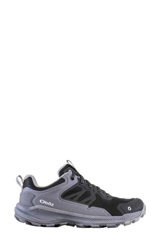 Shop Oboz Katabatic Low Hiking Sneaker In Dark Mineral