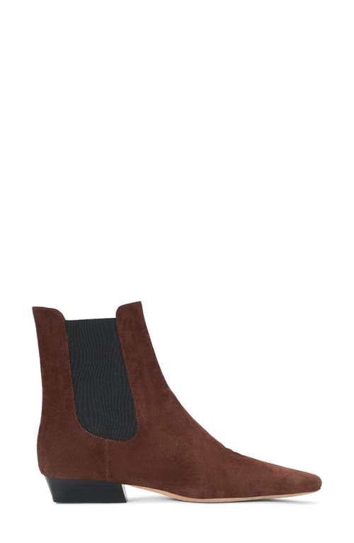 Staud Wally Chelsea Boot In Mahogany