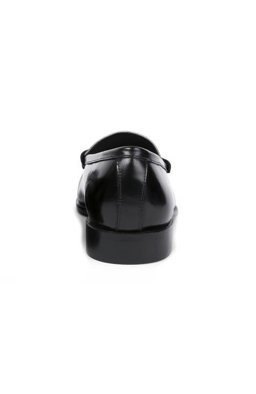 Anthony Veer Como Penny Loafer In Black White