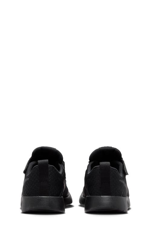Shop Nike Kids' Tanjun Ez Sneaker In Black/black/black