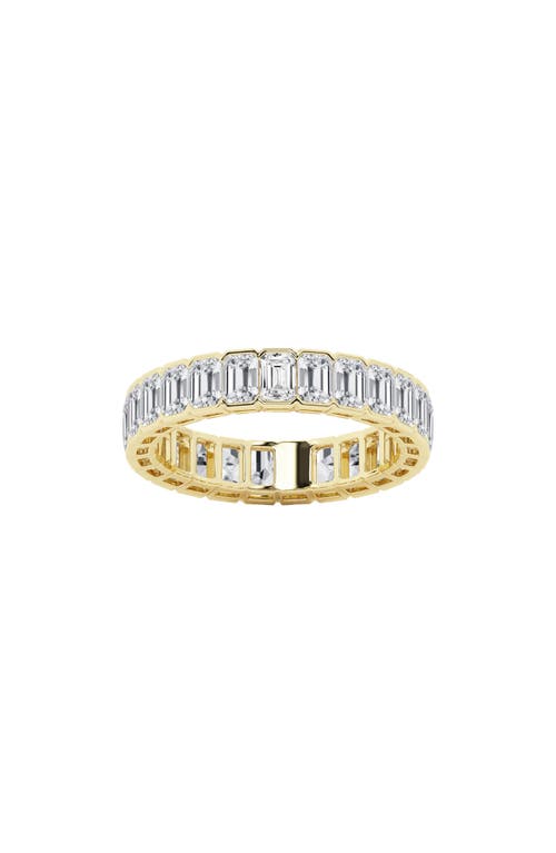 Shop Badgley Mischka Collection Emerald Cut Lab Created Diamond Infinity Ring In Gold