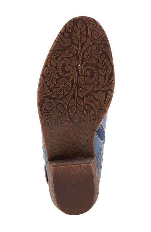 L'artiste By Spring Step Daintylady Bootie In Blue Multi