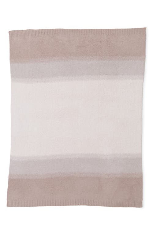 Shop Barefoot Dreams Cozychic® Serape Throw Blanket In Taupe Multi