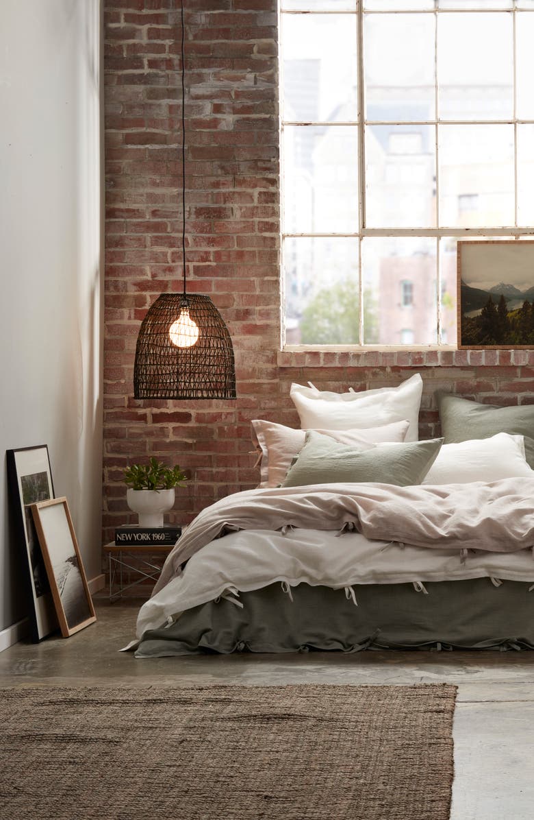 Treasure Bond Relaxed Cotton Linen Duvet Cover Nordstrom Relaxed Cotton Linen Duvet Cover