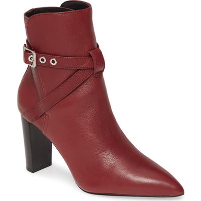 Paige Camille Pointed Bootie, Burgundy