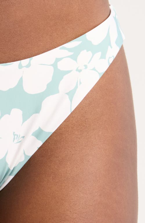 Shop Volcom Coco Cheekini Bikini Bottoms In Sea Glass