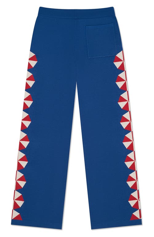 Mavrans Umbrella Drawstring Sweater Pants In Blue