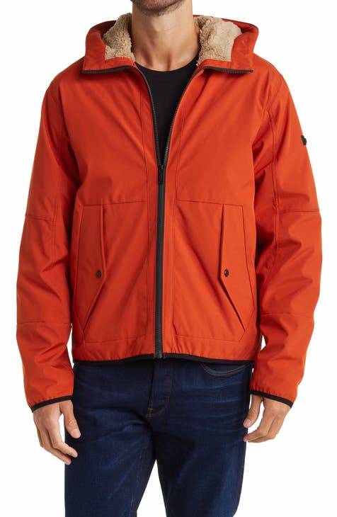 Michael Kors Men’s Sleeping Bag Coat - Safety Orange Size M Original Price  $498