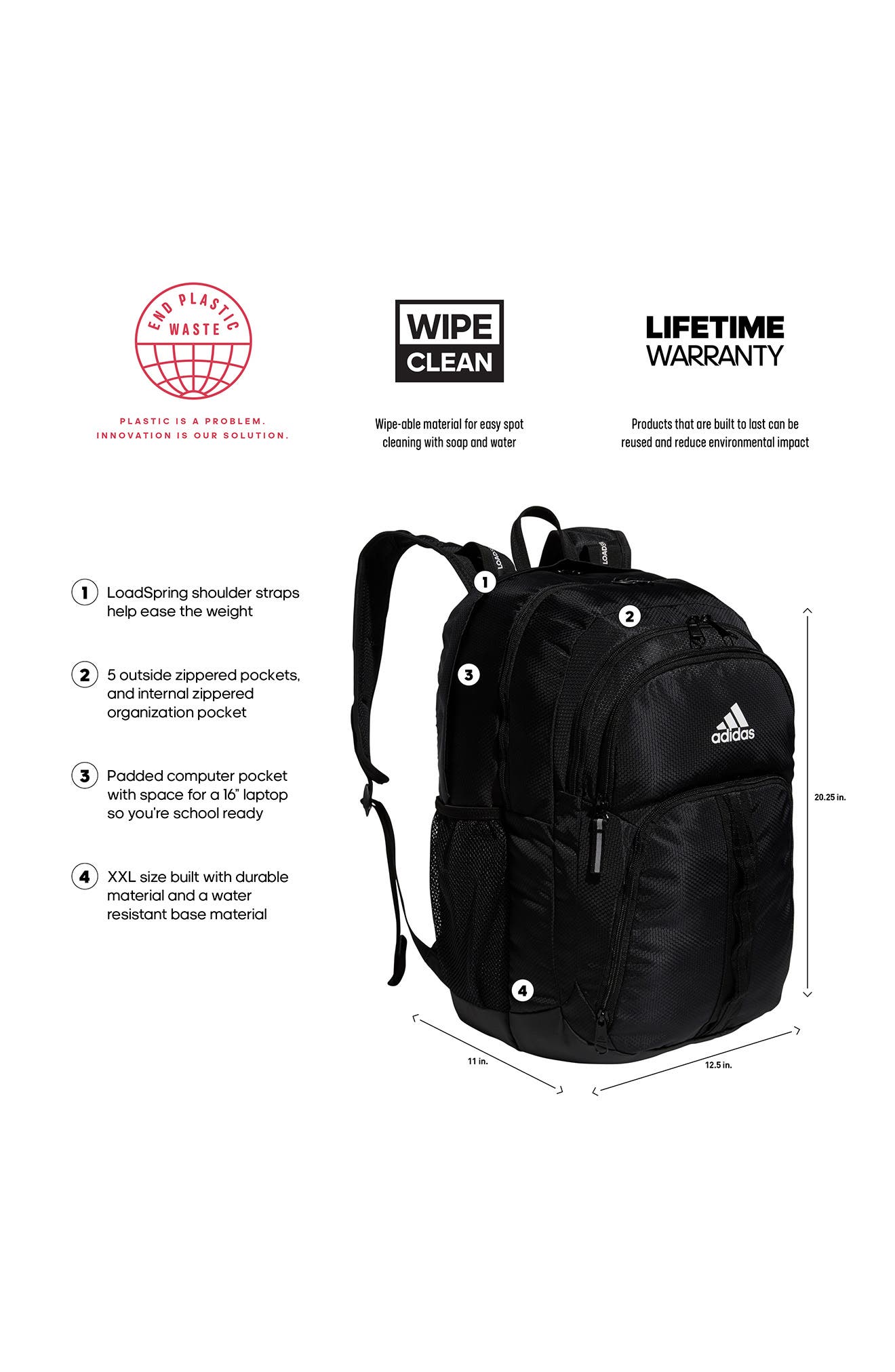 adidas prime 4 backpack