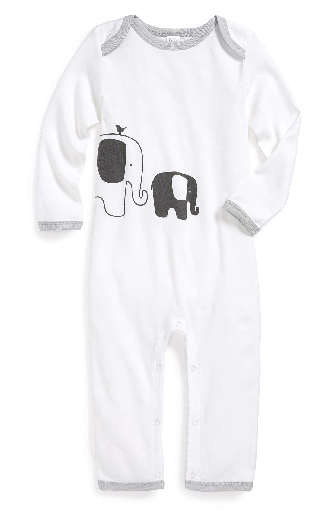 Nordstrom Baby Graphic Romper (Baby Girls) Nordstrom