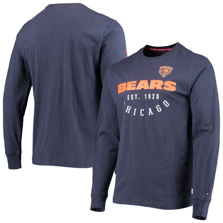 Tommy Hilfiger Chicago Bears Peter Team Long Sleeve T-shirt At