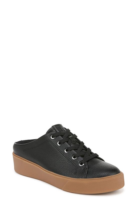 Naturalizer Morrison-mule Sneakers In Black Leather