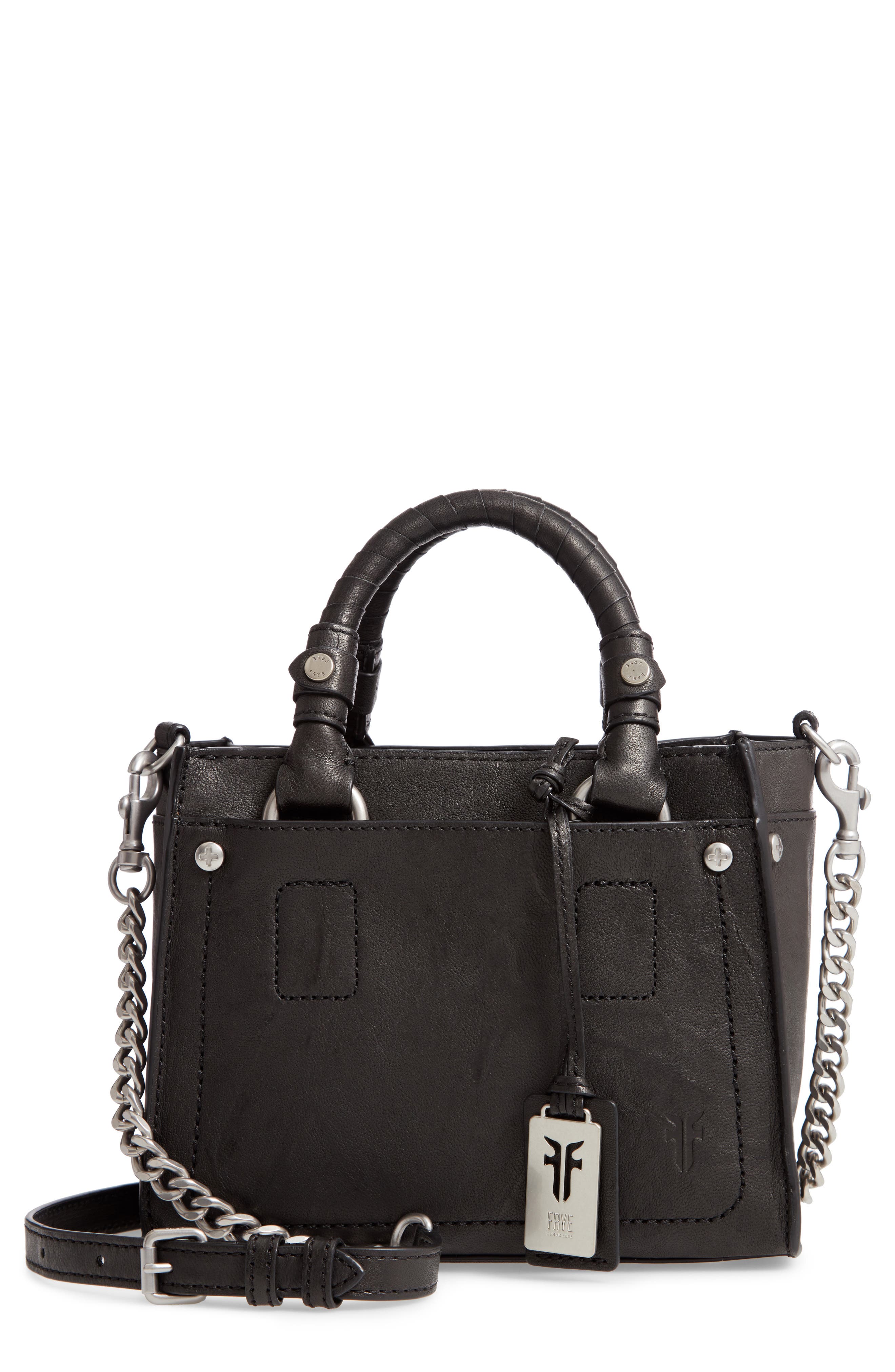 frye leather demi mini satchel