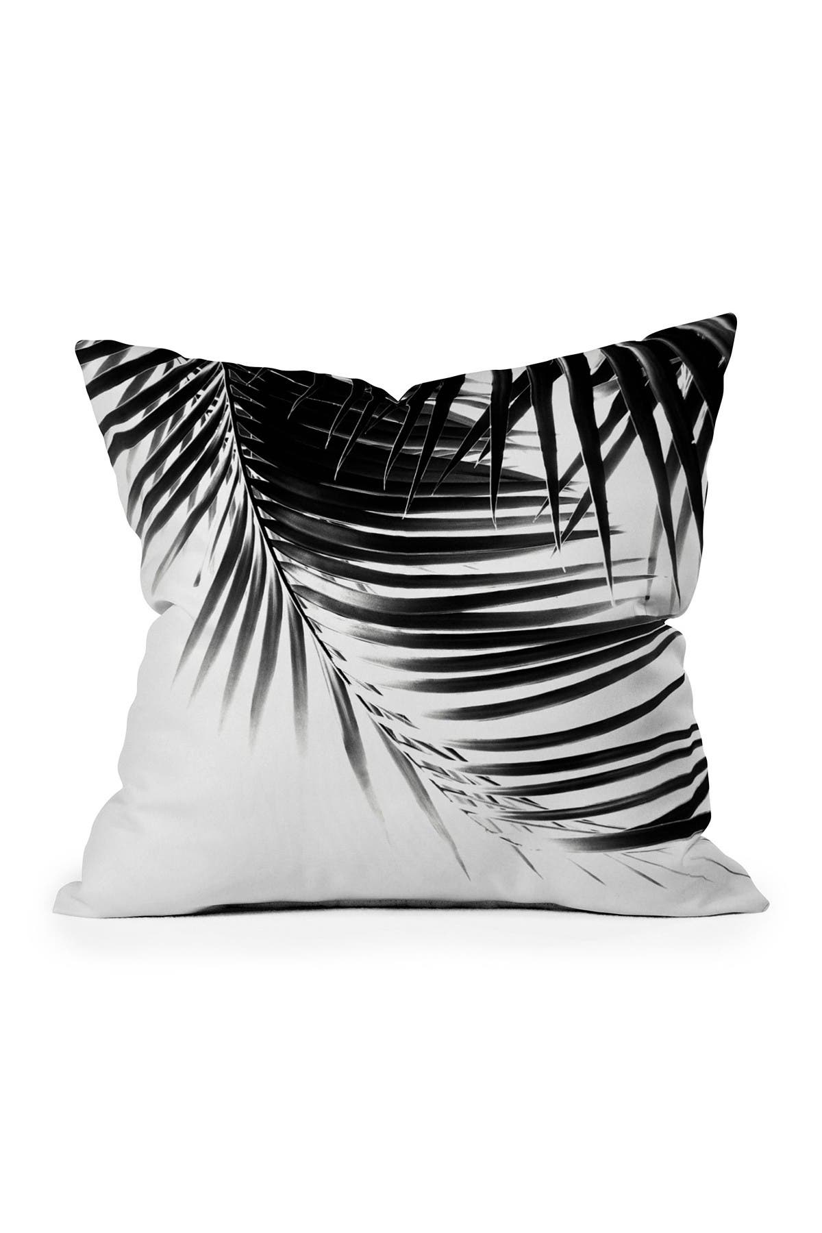 bella pools and outdoor living charlotte on Deny Designs Anita Bella Art Palm Leaves Bw Vibes Square Throw Pillow Nordstrom Rack