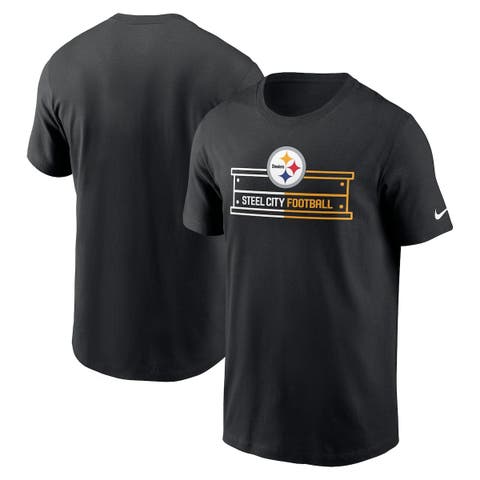 Men's Pro Standard T.j. Watt Black Pittsburgh Steelers Mesh Baseball Button-Up T-Shirt Size: Small