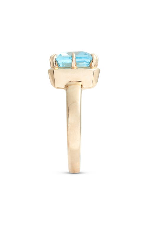 Anzie Cléo Daniela Blue Topaz Ring In Blue