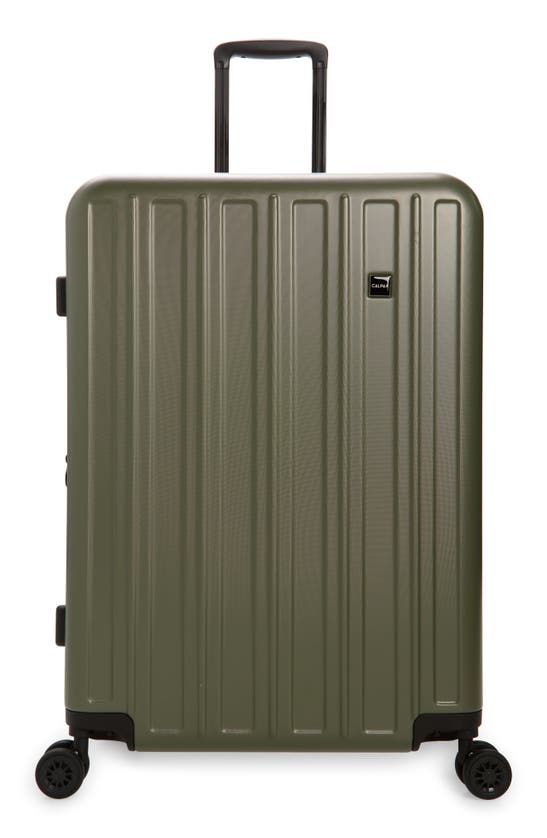 Calpak Wandr 28" Hardside Expandable Spinner Suitcase In Olive Green