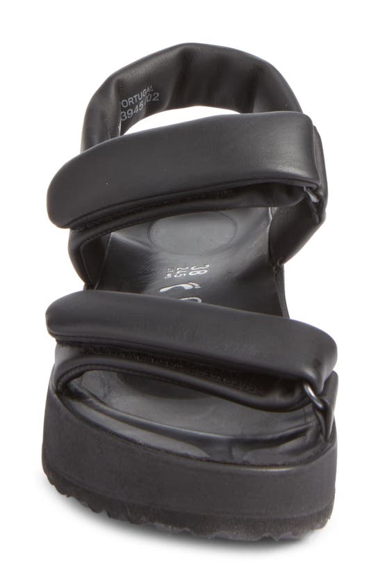 Shop Birkenstock Theda Wedge Sandal In Black