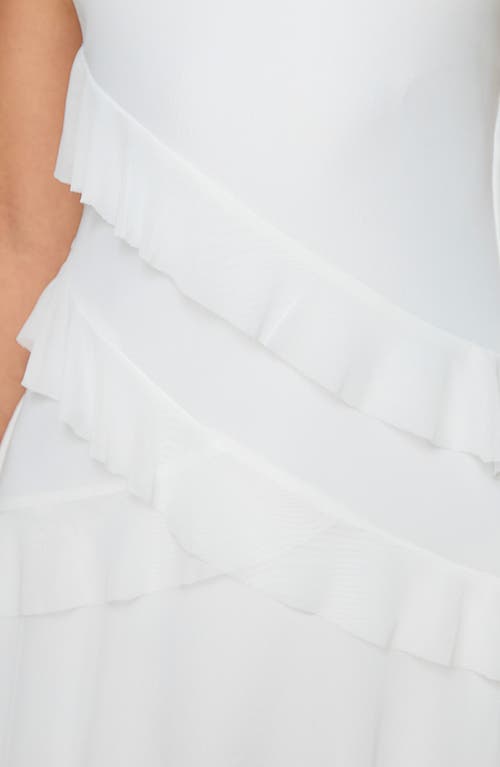 PRINCESS POLLY PRINCESS POLLY MELIODAS RUFFLE MINIDRESS 
