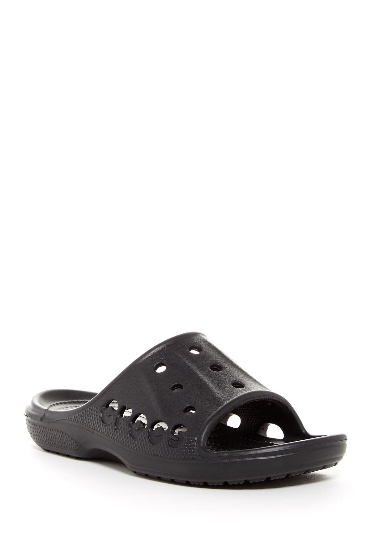 Crocs Baya Slide Sandal In Blk | ModeSens