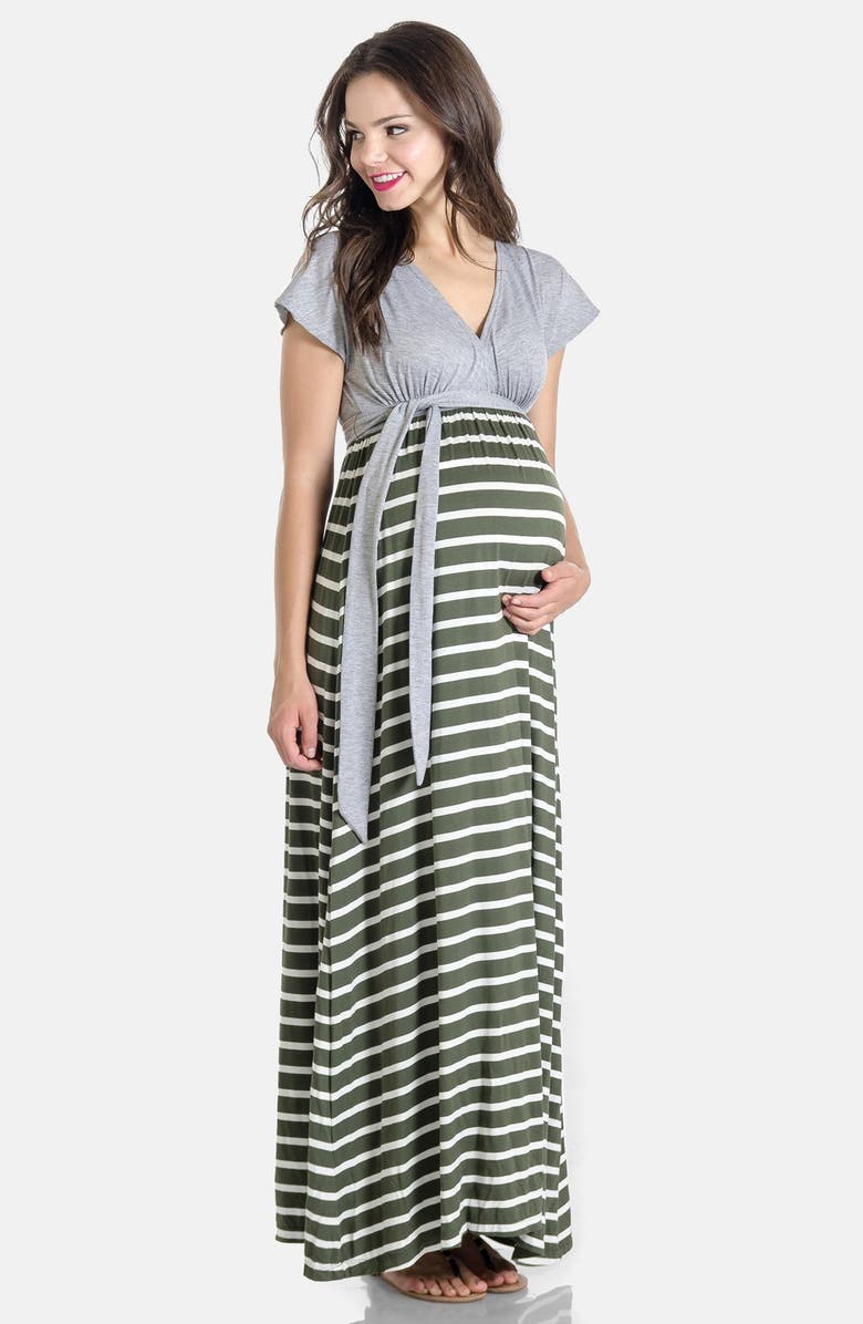 Lilac Clothing 'Jill' Maternity Maxi Dress | Nordstrom