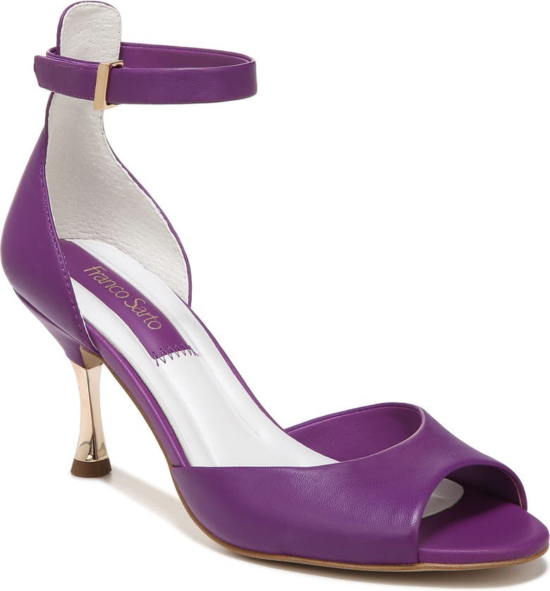 Franco Sarto Rosie Ankle Strap Peep Toe Sandal (Women) | Nordstrom