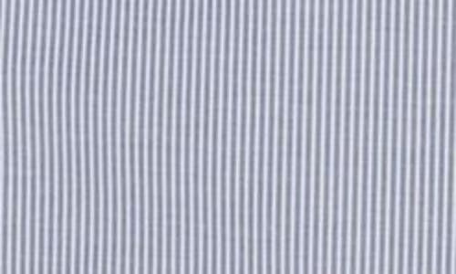 Shop Nordstrom Rack Pomona Stripe Traditional Fit Dress Shirt In White- Navy Pomona Stripe