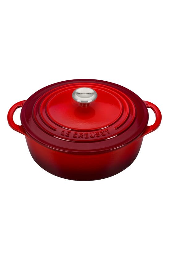 Le Creuset Signature 2.75 Quart Enamel Dutch Oven In Red Tones