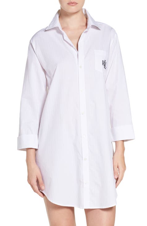 Lauren Ralph Lauren Jersey Sleep Shirt (Online Only), Nordstrom