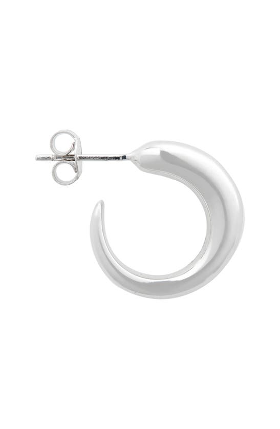 KHIRY TINY KHARTOUM TAPERED HOOP EARRINGS