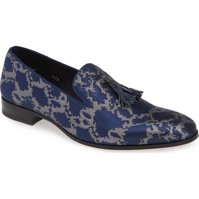 Mezlan Falla Tassel Loafer- Blue
