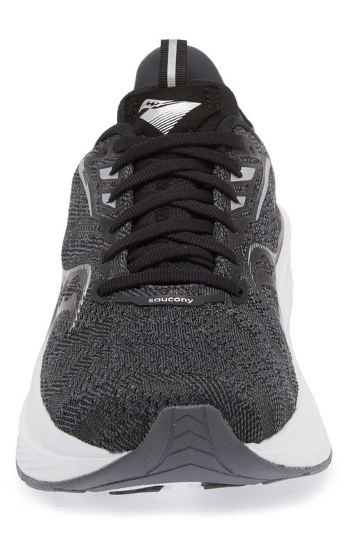Saucony Echelon 9 Running Shoe In Black/white