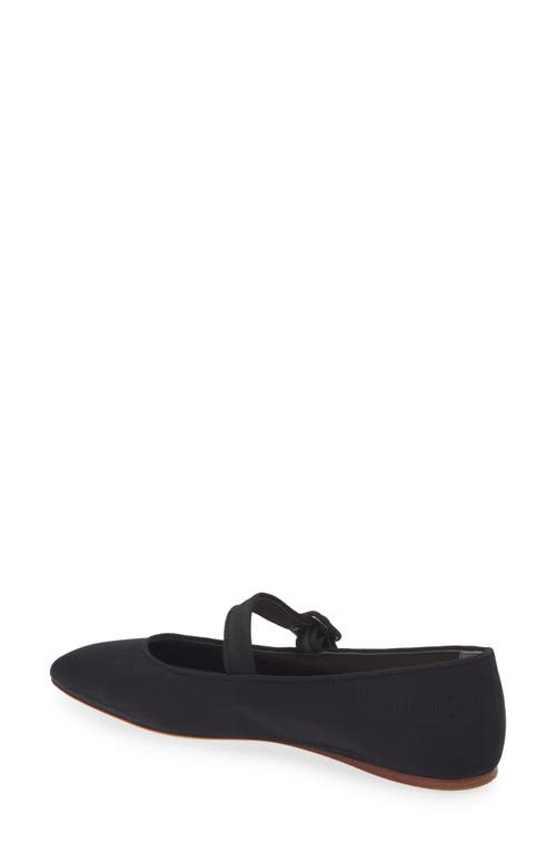 Shop Loeffler Randall Ginger Mary Jane Flat In Black/black