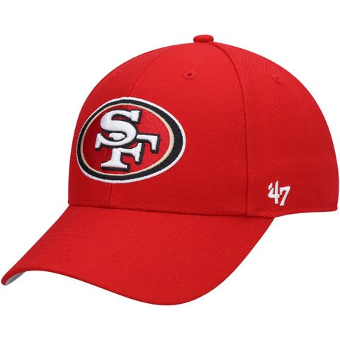 Men's New Era Scarlet San Francisco 49ers City Cluster 59FIFTY Fitted Hat