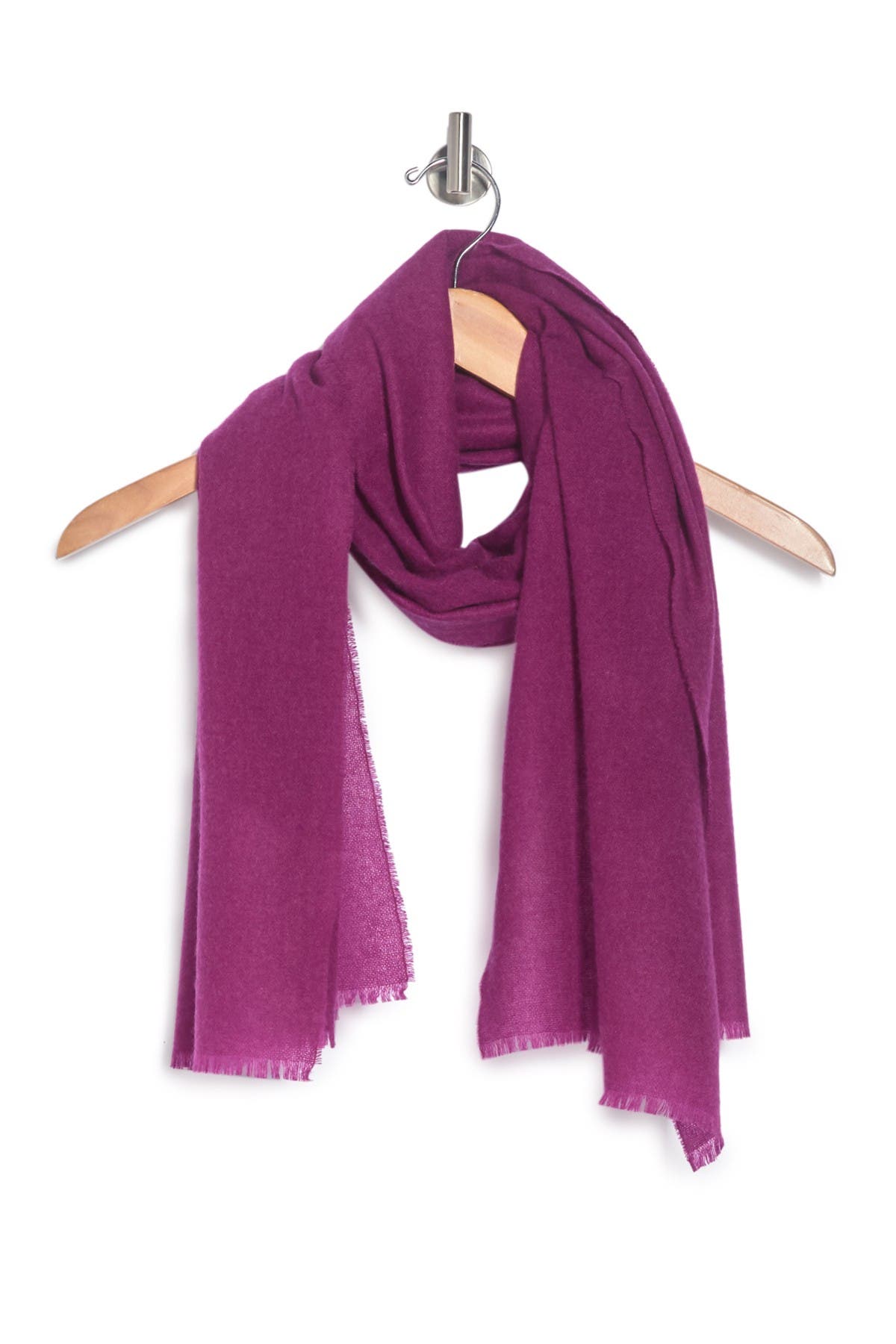 AMICALE Cashmere Solid Scarf Nordstrom Rack