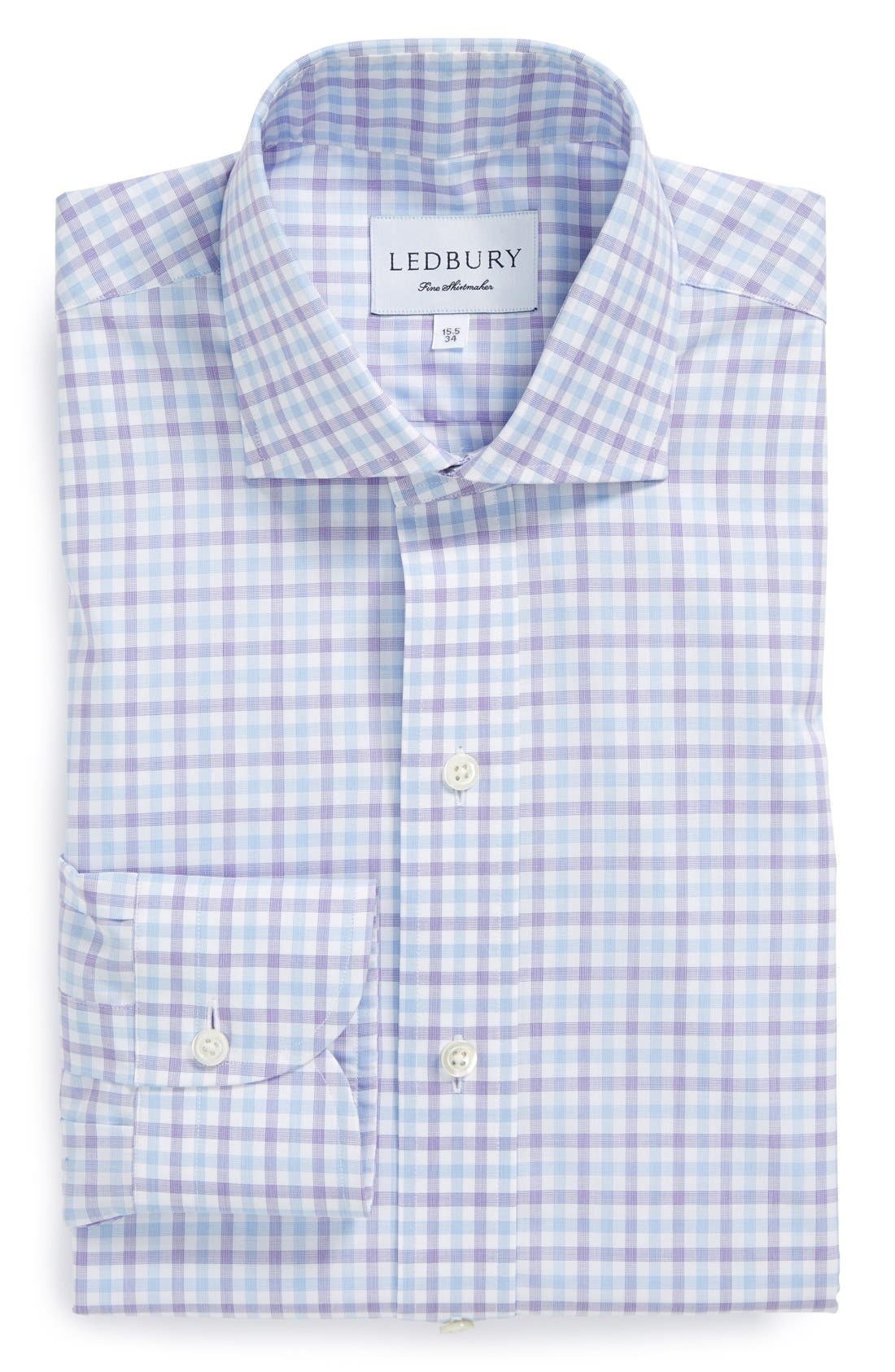 Ledbury 'Carter' Slim Fit Check Dress Shirt Nordstrom