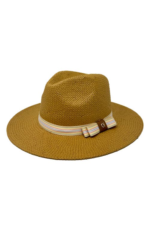 Shop Cole Haan Straw Fedora In Farro