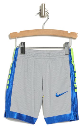 Nike Kids' Dri-fit Elite Athletic Shorts In Gray