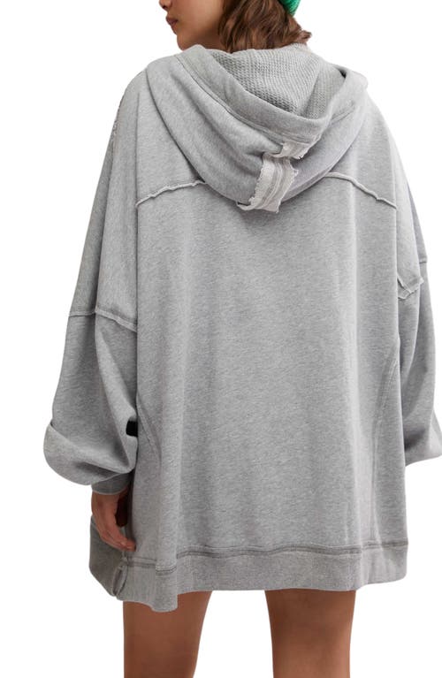 Shop Free People We The Free Hoodie In Heather Grey